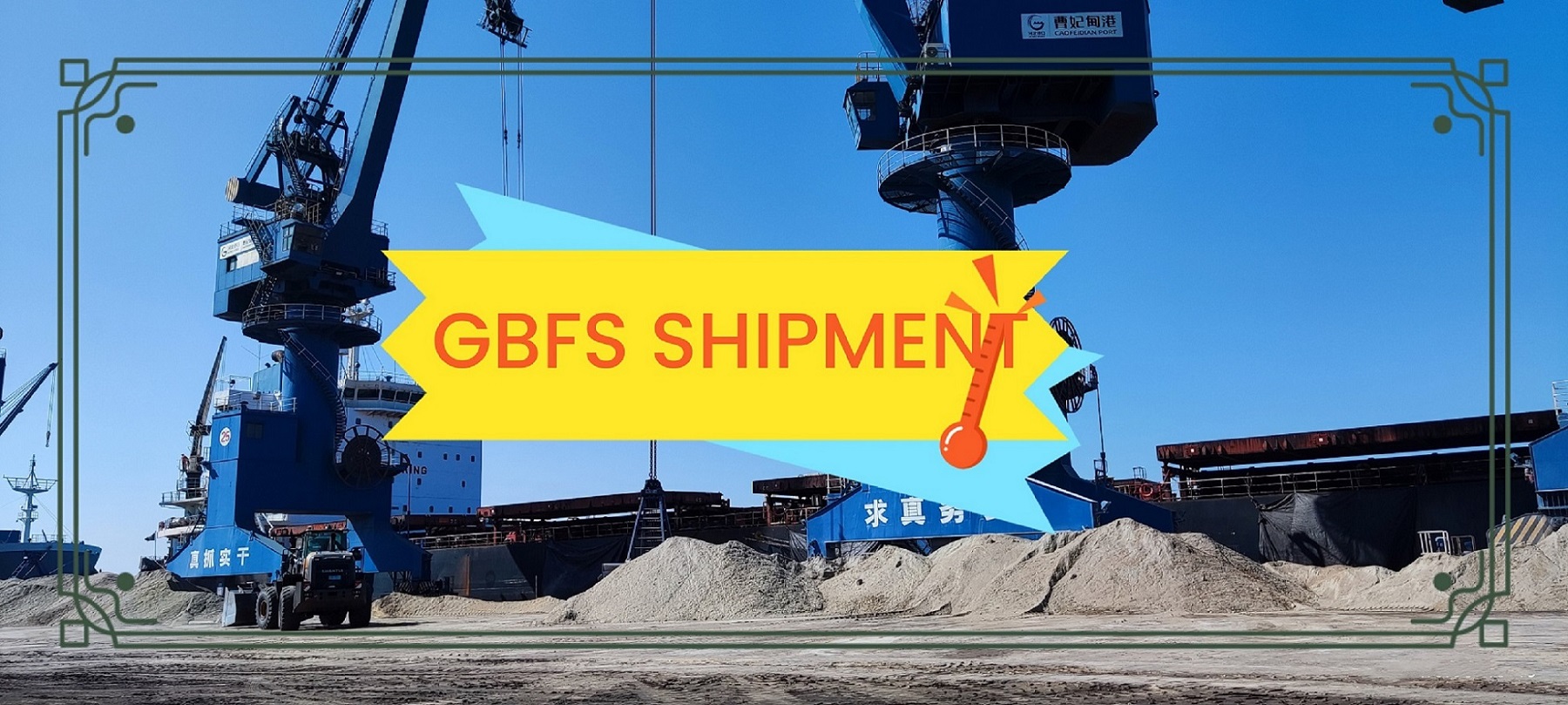 Export Granulated Blast Furnace Slag