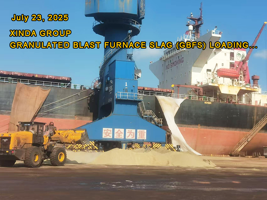 GRANULATED BLAST FURNACE SLAG (GBFS) LOADING...
