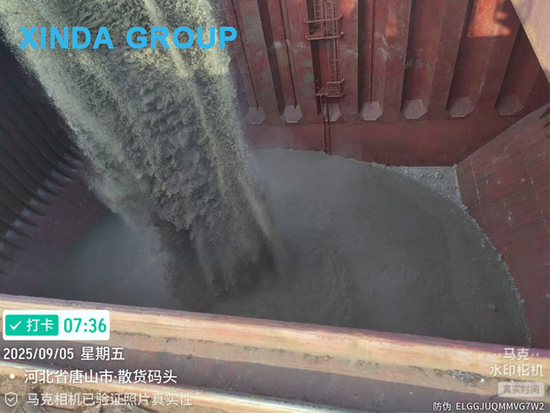 GRANULATED BLAST FURNACE SLAG #GBFS Loading From China XINDA GROUP