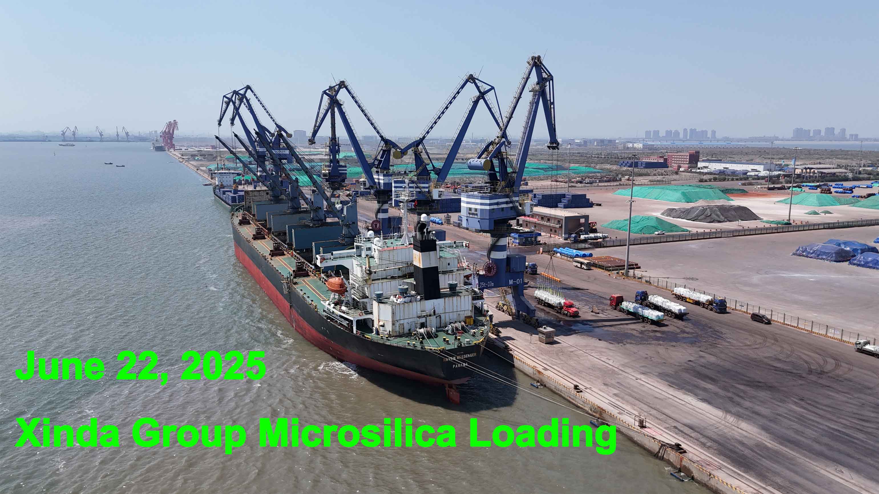 Xinda Group Microsilica Loading