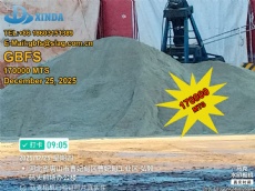 On Christmas Day, we loaded 170,000 mts of GBFS for our client, and everything went smoothly.