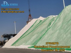 On December 29, 2025, we loaded 27,500 mts of Neutralized Phosphogypsum